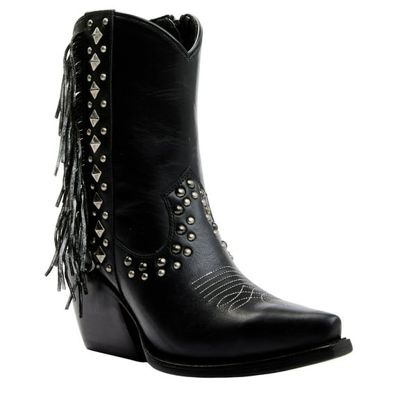 Idyllwind Women's Studded Fringe Day Trip Western Boot Snip Toe - BIWFA22L53 9 M US