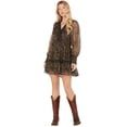 thumbnail image 1 of Idyllwind Women's Susie Ditsy Floral Print Long Sleeve Dress - IWFA23D66 XX-  US, 1 of 4