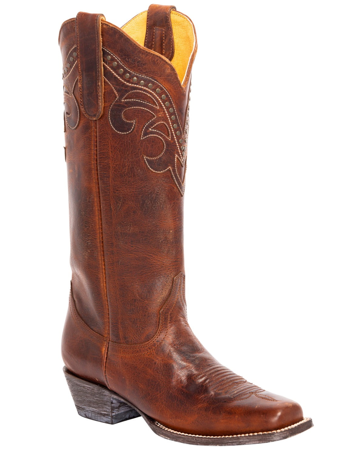 Idyllwind Women's Tough Cookie Western Boot Square Toe Brown Fueled by Miranda Lambert