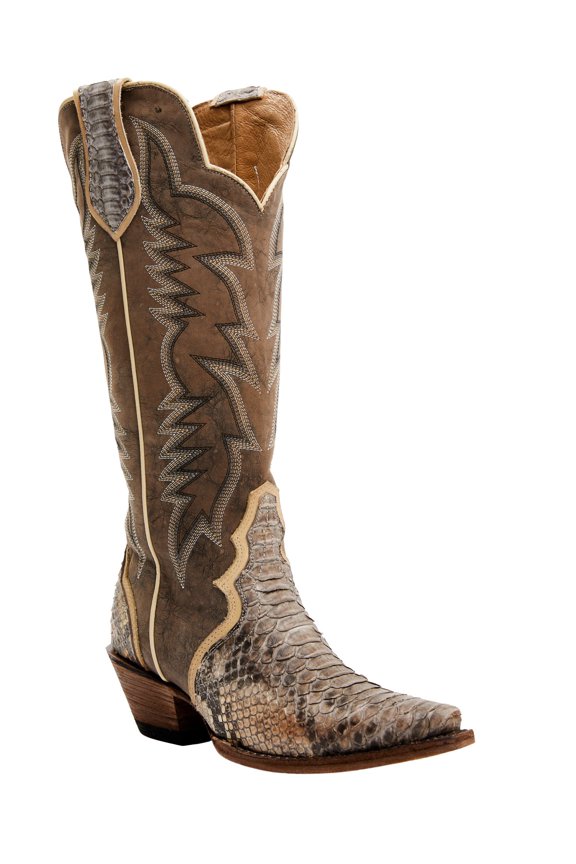 Idyllwind Women's Triad Exotic Python Western Boot Snip Toe - BEIWSP22L3 11 M US
