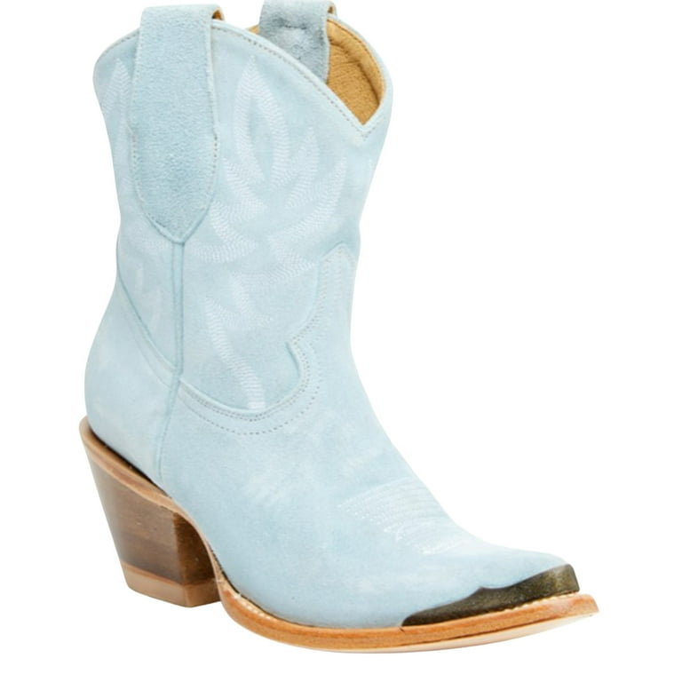 Light blue cheap womens boots