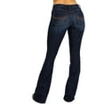 thumbnail image 1 of Idyllwind Women's Rebel Mid Rise Bootcut Stretch Denim Jeans - IF19J6-DKW 6W x 32L, 1 of 6