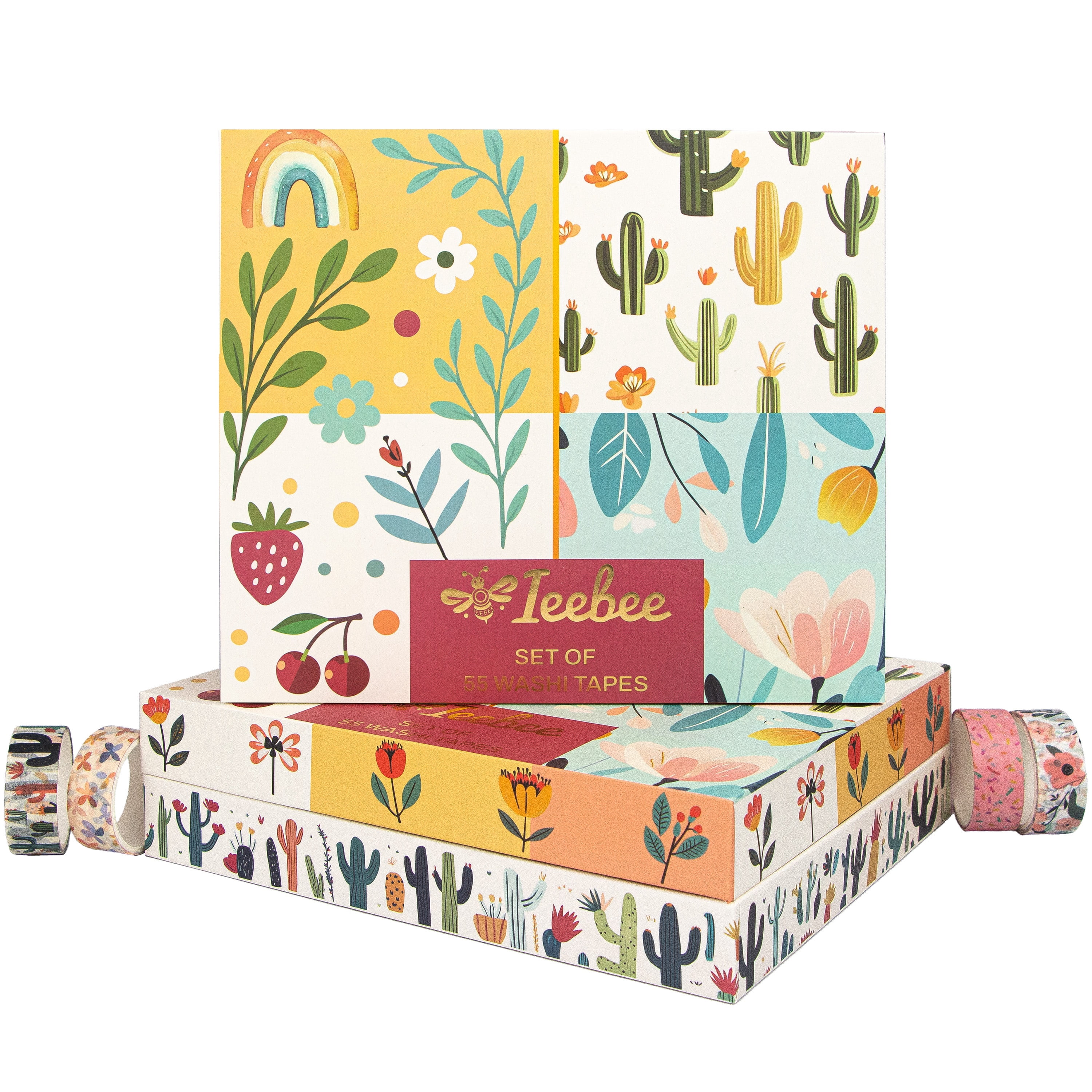 Ieebee Washi Tape Set 55/Rolls-Mellow Wonder