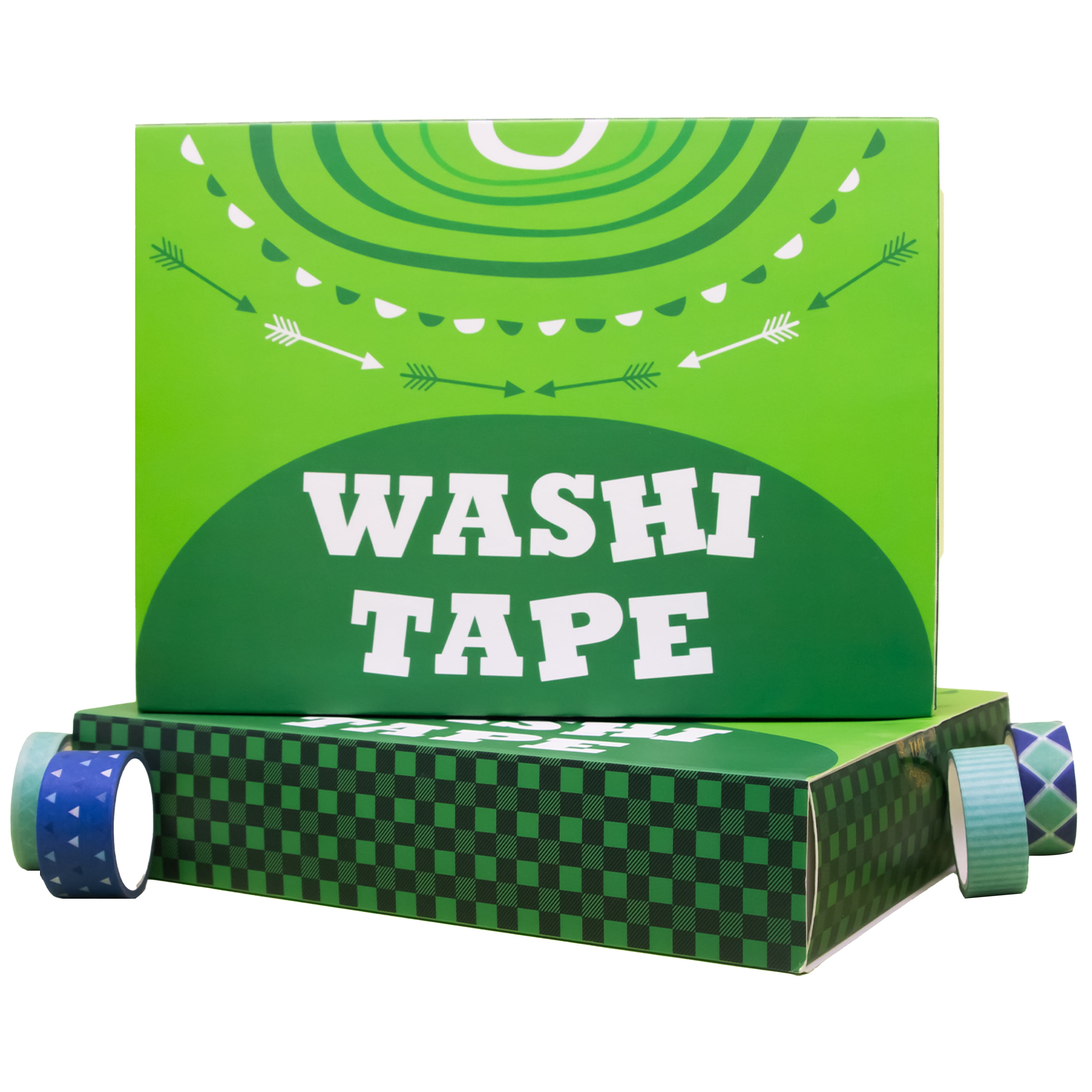 Ieebee Washi Tape Set 60/Rolls-Element Geometry