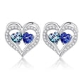 thumbnail image 1 of Iefil Gifts for Wife, Alexandrite Tanzanite Earrings, June December Birthstone Earrings, Wife Jewelry, 1 of 6