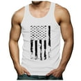 thumbnail image 1 of Ierhent 4th of July Tank Top Men Men's ComfortWash Tank(Z1-White,3XL), 1 of 4