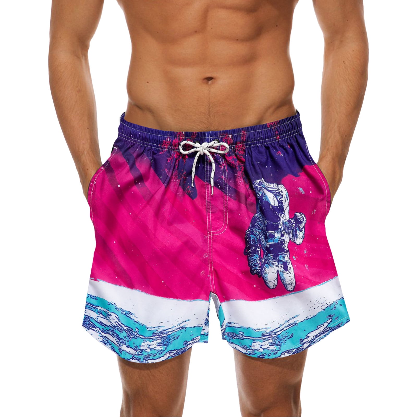 Men's Board Shorts - Breathable Quick-Dry Swim Trunks main image 0