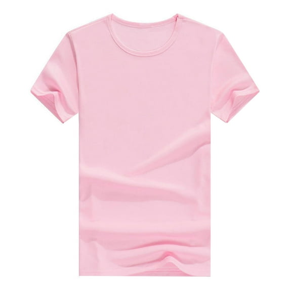 Ierhent Boys' Tops, Tees & Shirts Boys Short Sleeve Shirts Kids Summer Crewneck T-Shirts Casual Tops Tees Pink ,5-6 Years