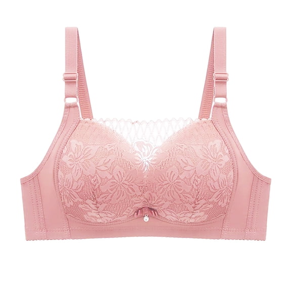 Ierhent Comfortable Bras Push up Bras for Women Comfortable Bras Contour Everyday Bras(Rose Gold,38)