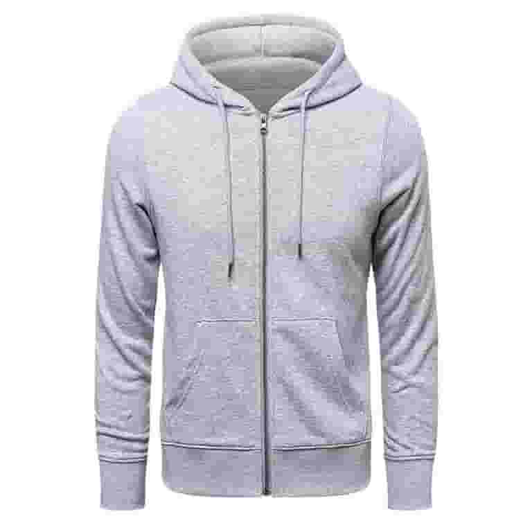 Grey Zip Nice Mens Zip Up Hoodie Mens Zip Up Hoodie Enzo Designer