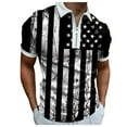 thumbnail image 1 of Ierhent Independent Day Man Shirt American Celebrating Independence Day T-Shirt(White,S), 1 of 5