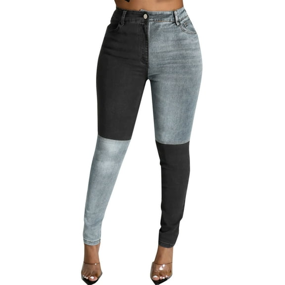 Ierhent Jeans for Women Bell Bottom Jeans for Women Ripped High Waisted Classic Flared Pants Black,L