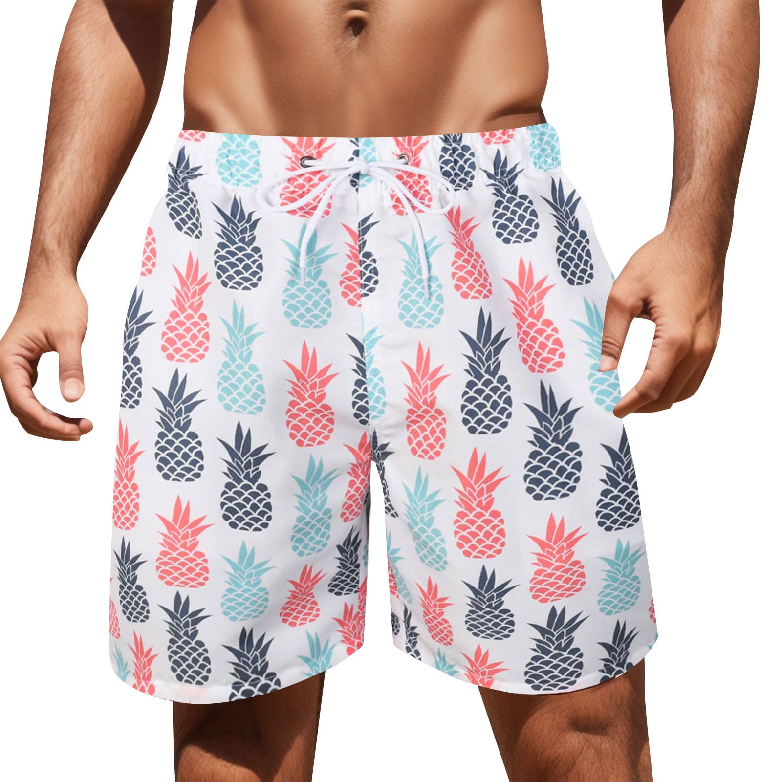 Ierhent Men Swim Trunk Mens Slim Fit Swim Shorts Swim Trunks 8 inch ...