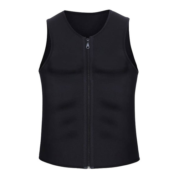 Ierhent Men Vests Outerwear Men's G-unit Style Tank Tops Square Cut Muscle Rib A-Shirts Black,M