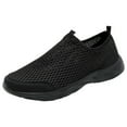 thumbnail image 1 of Ierhent Men's Casual Shoes Men's Canvas Shoes High Top Canvas Sneakers Classic Lace-Up Walking Shoes Light-Weight Soft Casual Shoes Tennis Shoes Black,46, 1 of 9