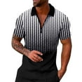 thumbnail image 1 of Ierhent Mens Polo Shirts Short Sleeve Men's Polo Shirt Casual Knit Short Sleeve Polo T Shirt Classic Fit Shirts(White,XXL), 1 of 7