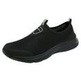 thumbnail image 1 of Ierhent Mens Shoes Casual Men's Casual Dress Sneakers Oxfords Business Mesh Breathable Walking Shoes Tennis Comfortable(Black,10.5), 1 of 6