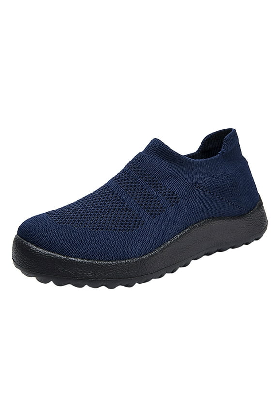 Mens Shors Mens Tennis Shoes Low Top Fashion Sneakers Casual Shoe for Men Dark Blue,45