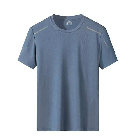 Ierhent Mens Tall T Shirts Adult Short Sleeve Tee(A,XL)