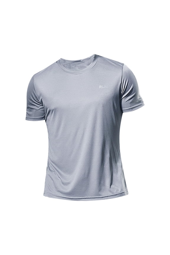 Mens Tee Shirts Men's V-Neck Undershirts(Grey,XL)