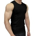 thumbnail image 1 of Ierhent Mens Undershirts Men's Tank Top Undershirts Bamboo Rayon Tank Shirt Moisture-Wicking A-Shirt for Men Black,XL, 1 of 9