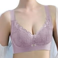 thumbnail image 1 of Ierhent No Wire Everyday Bras Womens Smoothing Minimizer Bra(A,34/75C), 1 of 5