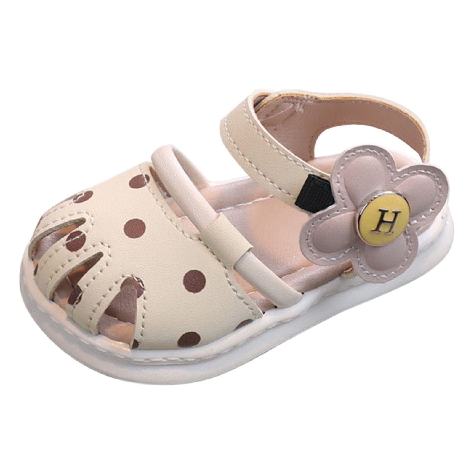 Ierhent Sandals Girls Girl's and Toddler Slides with Backstrap Sandal