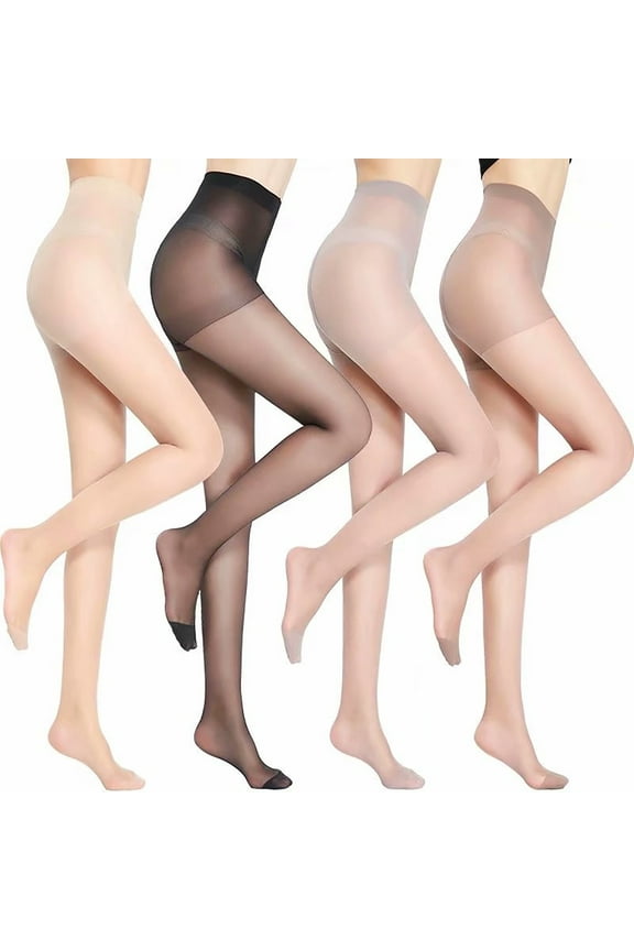 Sheertex Tights for Women Women's Sheer Tights - Control Top Pantyhose with Reinforced Toes Beige Black Gray Coffee,One Size