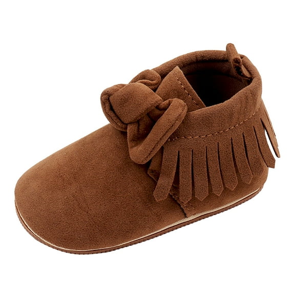 Ierhent Shoes Kids Boys Girls Fashion Sneakers Running Shoes Knit Shoes(Brown,11)
