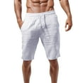 thumbnail image 1 of Ierhent Shorts for Men Mens Shorts Casual Sports Drawstring Pockets(White,3XL), 1 of 4