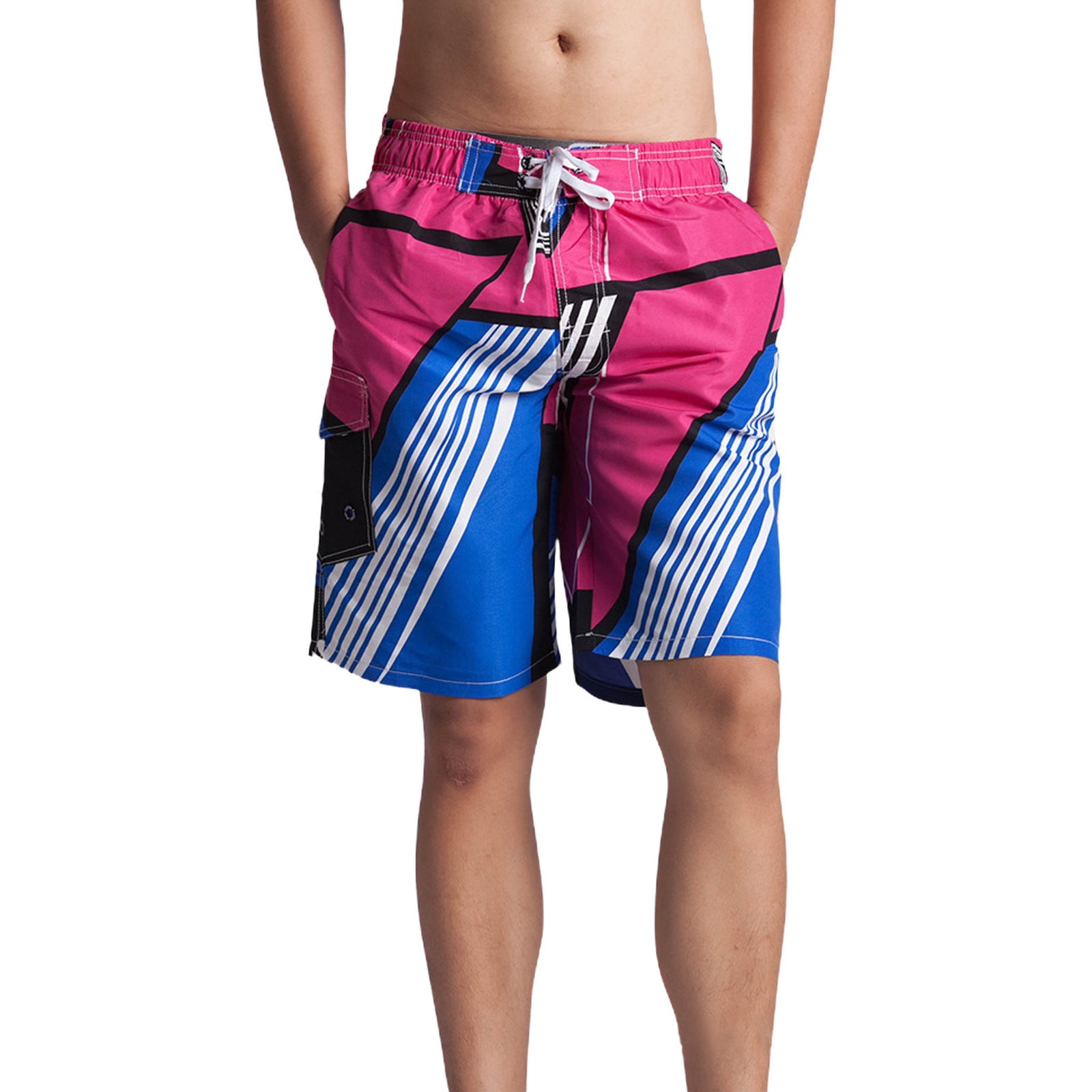 Ierhent Swimtrunks Mens Swimming Trunks with Compression Liner Swim