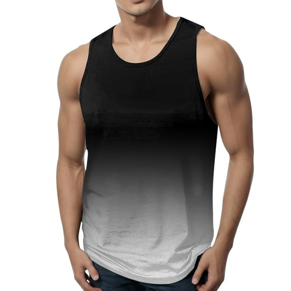 Ierhent Tank Tops for Men Compression Tank Top for Men Shapewear Body Shaper Vest Tummy Control Undershirts Black,3XL