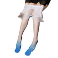 thumbnail image 1 of Ierhent Tights for Women Women's Control Top Pantyhose - Sheer Tights with Reinforced Toes Blue,One Size, 1 of 4