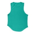 thumbnail image 1 of Ierhent Undershirt Men Men's G-unit Style Tank Tops Square Cut Muscle Rib A-Shirts Mint Green,M, 1 of 8