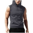 thumbnail image 1 of Ierhent Undershirt Men Men's Stretch Cotton Pack, Moisture-Wicking Tank Tops, Tagless Grey,M, 1 of 6