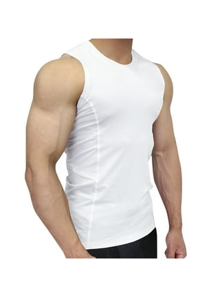 Plain white vests bulk on sale
