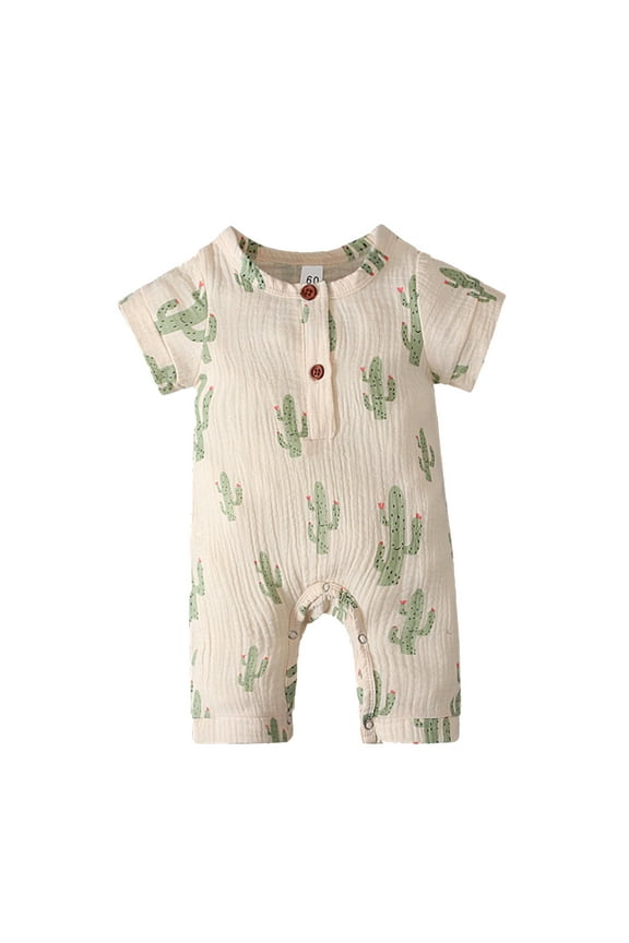 Unisex Clothes Long Sleeve Side-snap Kimono Bodysuits Organic Cotton for Baby Boy(Green,80)