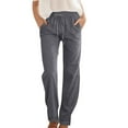 thumbnail image 1 of Ierhent Women Work Pants Women's Slim Dress Pants(Dark Gray,3XL), 1 of 4
