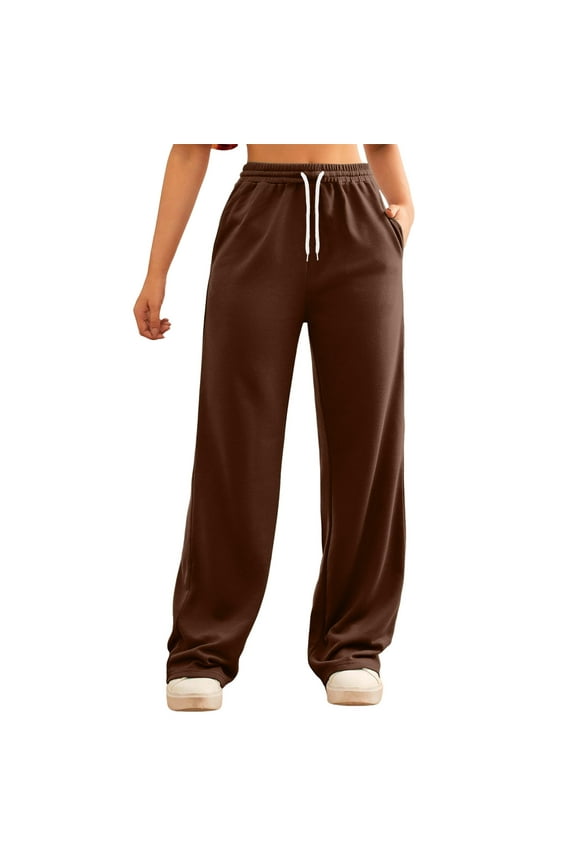 Women's Casual Pants Women's Ultra Lux Comfort with Flex Motion Trouser Pant(Brown,S)