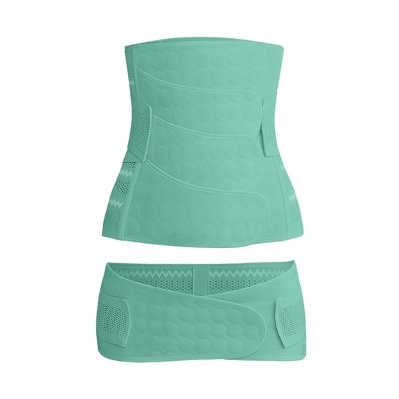 Ierhent Womens Corset Top Women's Extra Firm Control Step-In Waist Cincher Shapewear(Green,XXL)