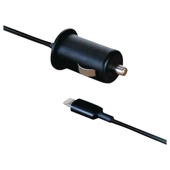Iessentials Iplh5-pc-bk Car Charger With Lightning Connector