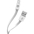 thumbnail image 1 of Iessentials & Sync Flat Micro To -a Cable, 4ft (white), 1 of 2