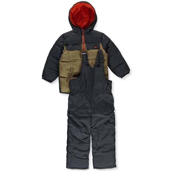 Iextreme Boys' 2-Piece Snowsuit Set Outfit - gray, 5 (Little Boys)