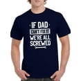 thumbnail image 1 of If Dad Cant Fix It T-Shirt Men -Smartprints Designs, Male 3X-Large, 1 of 4