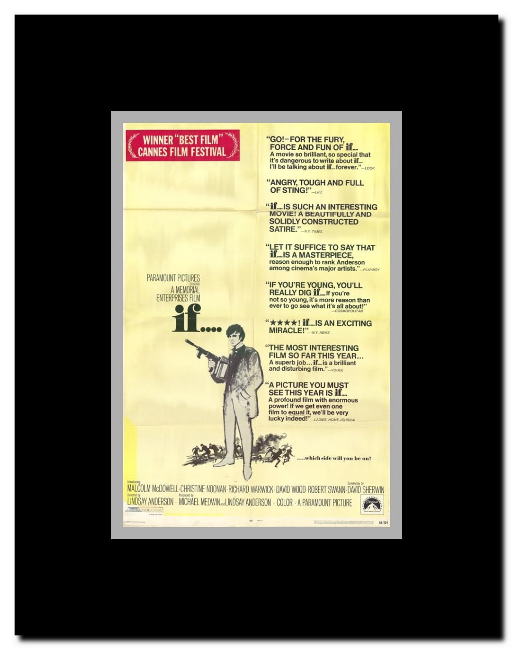 If. . . Framed Movie Poster