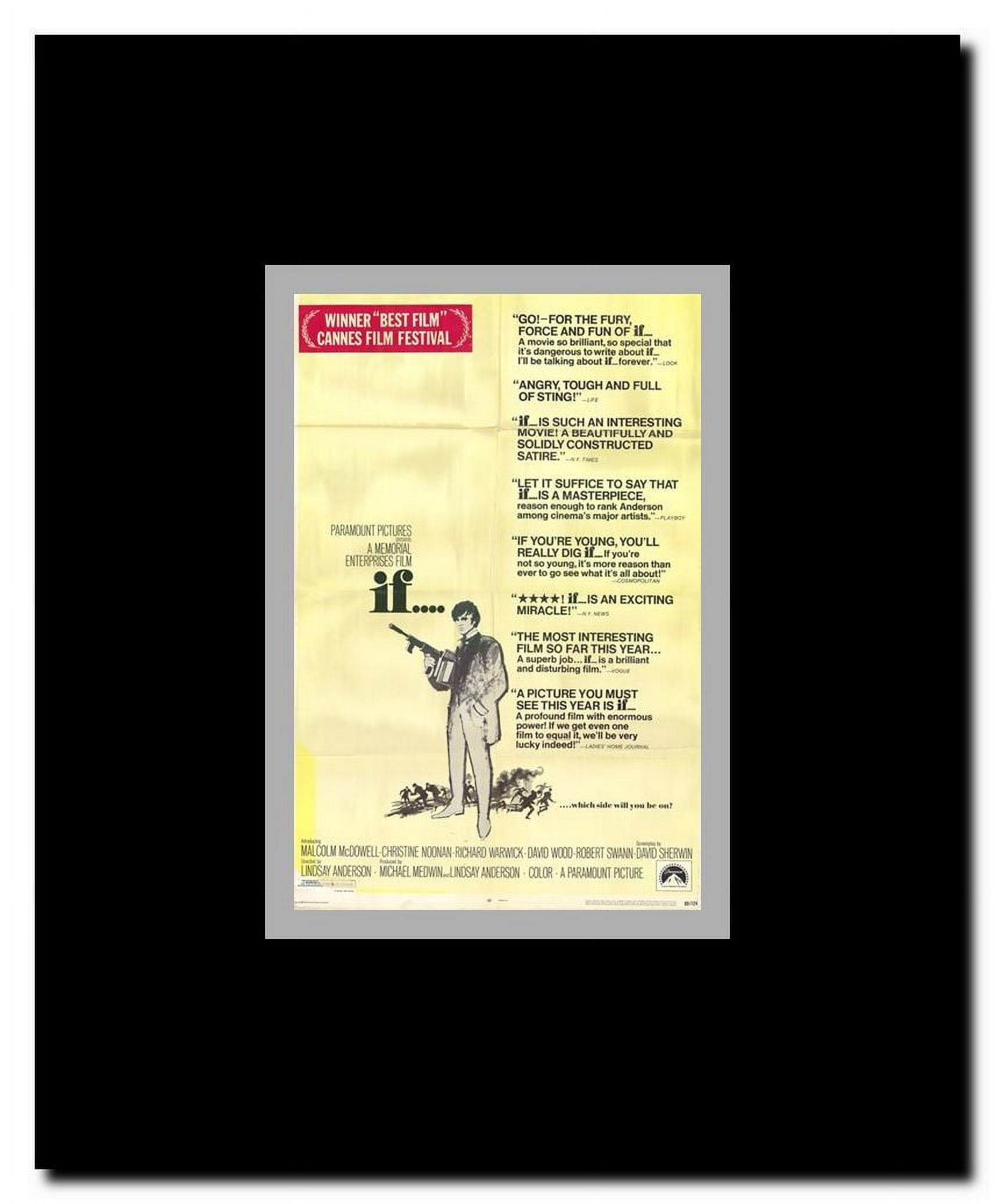If.... Framed Movie Poster