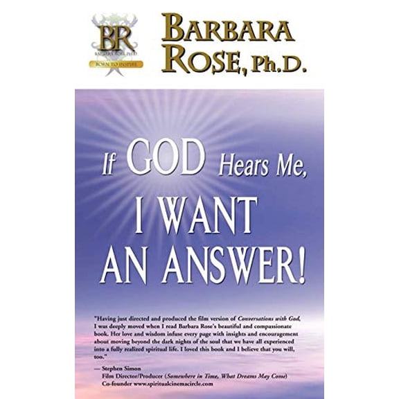 Pre-Owned If God Hears Me, I Want an Answer! Paperback
