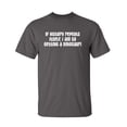 thumbnail image 1 of If History Repeats Itself I Am So Getting A Dinosaur Sarcastic Humor Graphic Novelty Funny Tall T Shirt, 1 of 1
