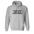 thumbnail image 1 of If History Repeats Itself I Am So Getting A Dinosaur Sarcastic Novelty Gift Idea Adult Humor Funny Men's Hoodies, 1 of 2