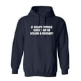 thumbnail image 1 of If History Repeats Itself I Am So Getting A Dinosaur Sarcastic Novelty Gift Idea Adult Humor Funny Men's Hoodies, 1 of 2